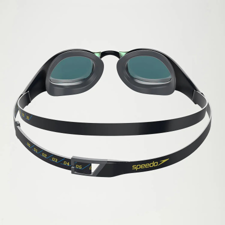 Очки для плавания Speedo Fastskin Pure Focus Mirror (зеркальные; черный/серый)